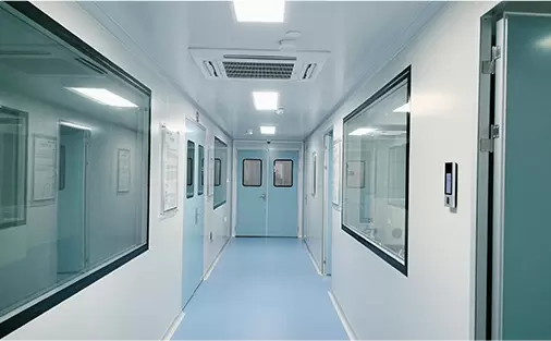 Temiz Oda Laboratuvar Koridoru ve Tesis D&uuml;zeni