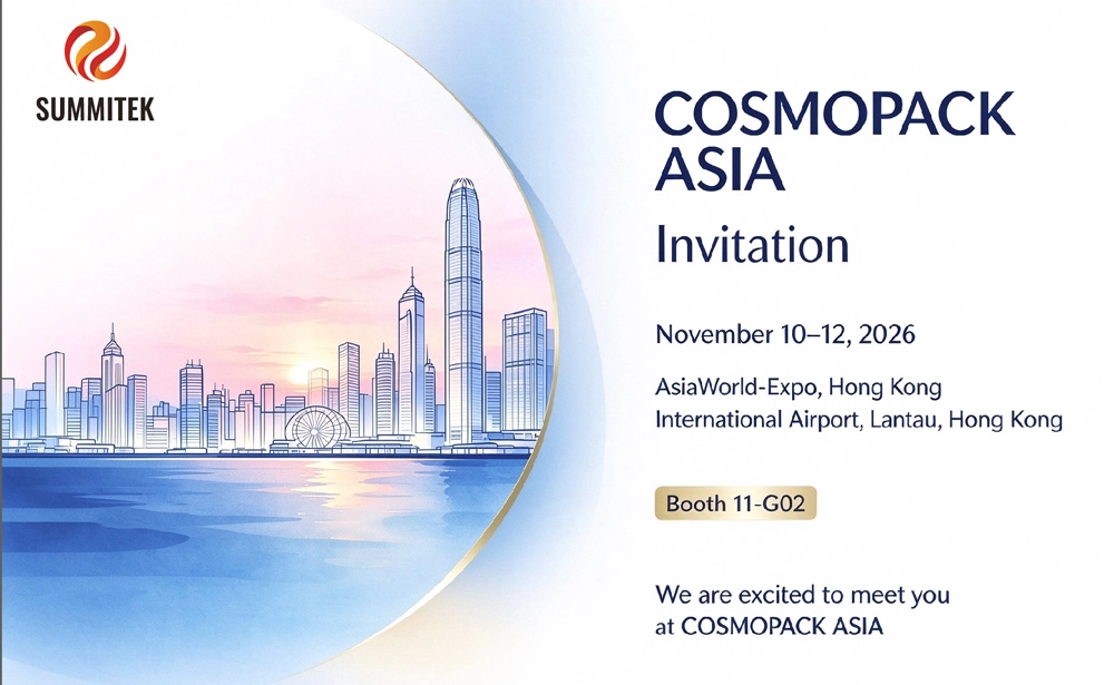 Cosmopack Asia Hong Kong 2026'da Summitek ile Tanışın
